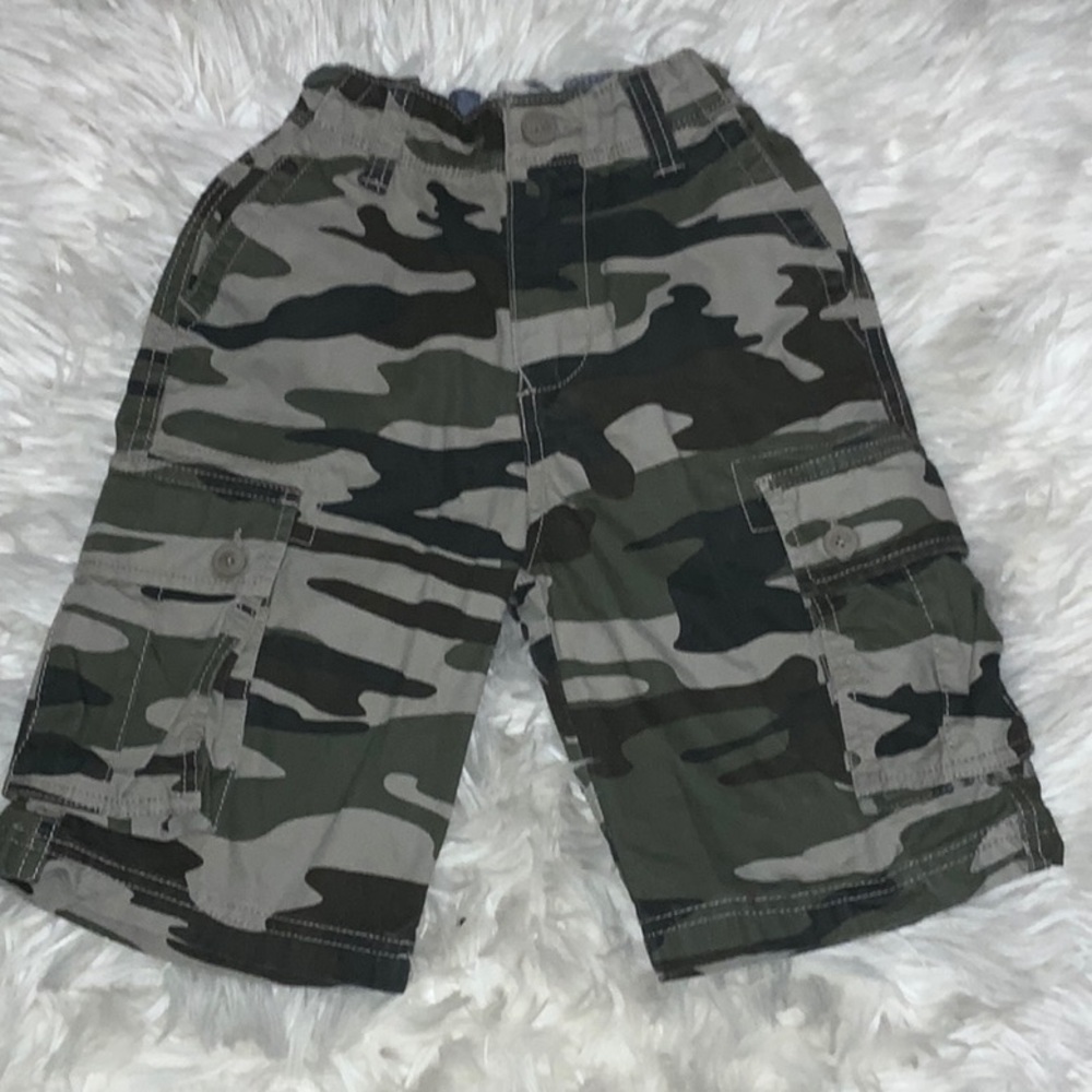 Boys camo shorts